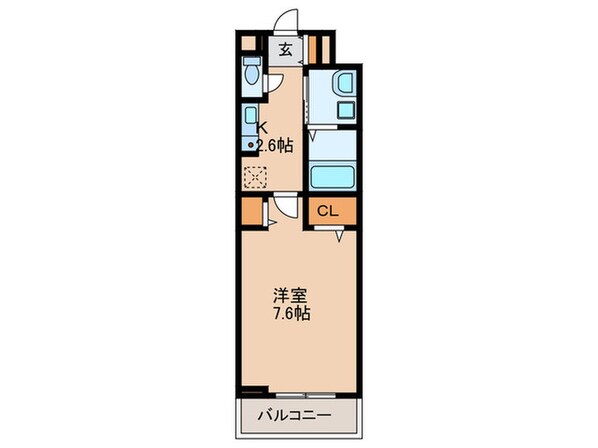 深野5丁目アパートEASTの物件間取画像